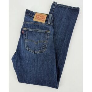 Levi's Men's Straight Jeans - Dark Blue